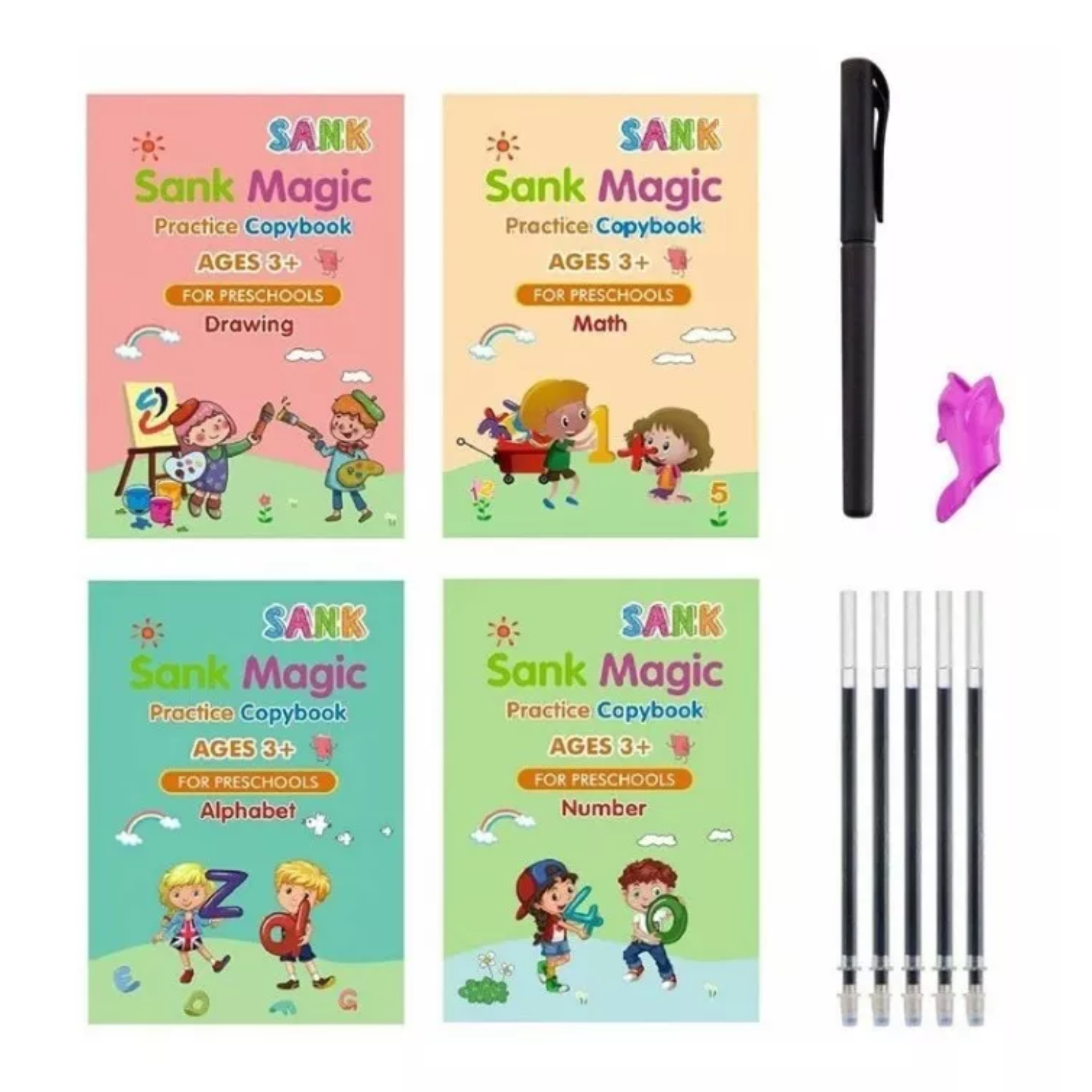 Set Cuaderno Magic Caligrafía Montessori