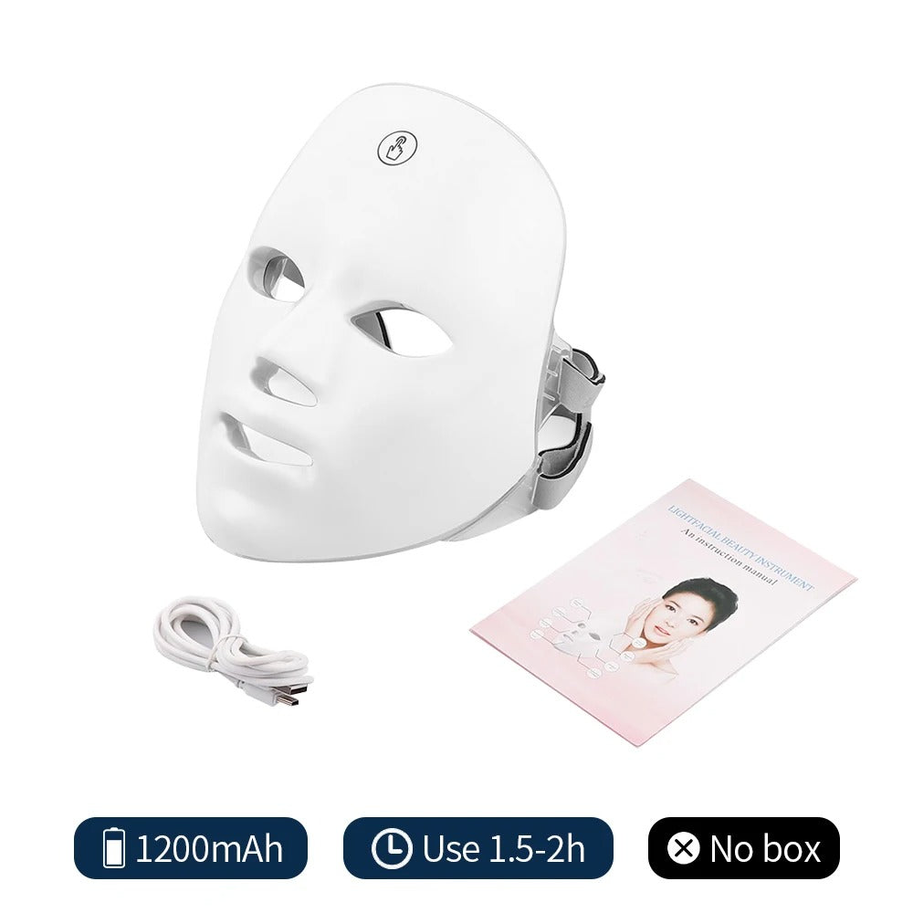 Máscara de Rejuvenecimiento Facial LED