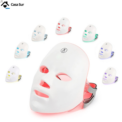 Máscara de Rejuvenecimiento Facial LED