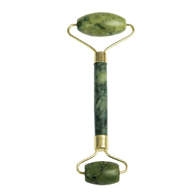 DESINFLAMA TU ROSTRO CON set de Rodillo de Jade y Gua Sha