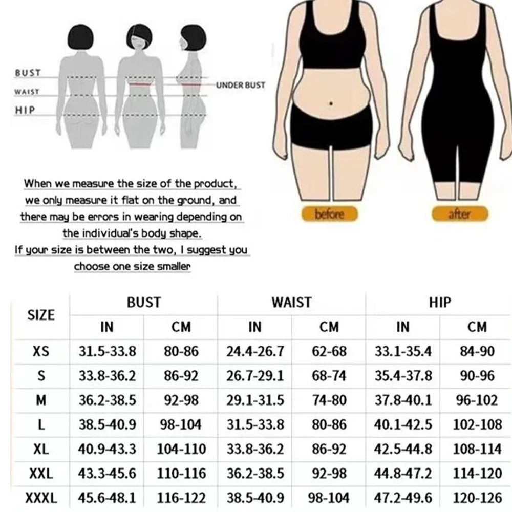 SilhouetteLuxe™ Faja Premium Colombiana de Cuerpo Completo